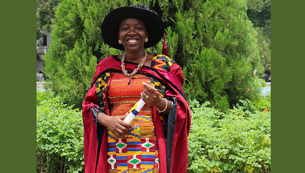The story of Ghana’s first female Mathematics PhD holder from UG The story of Ghana’s first female Mathematics PhD holder from UG