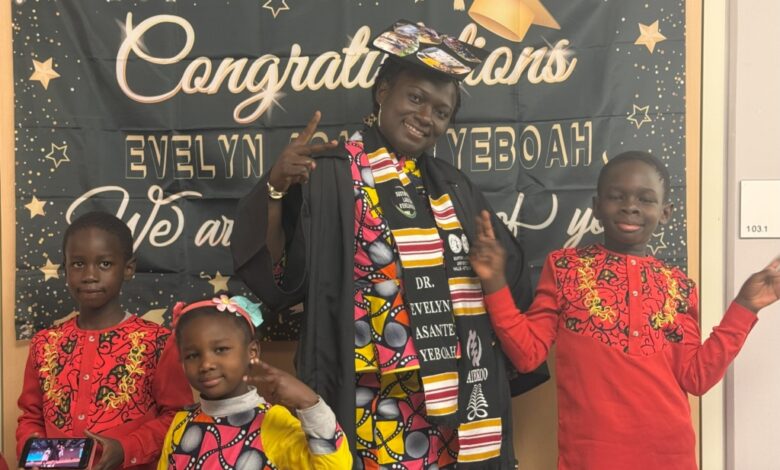 Breaking barriers: The inspiring tale of a single mother who achieved her PhD dreams on a foreign land Breaking barriers: The inspiring tale of a single mother who achieved her PhD dreams on a foreign land