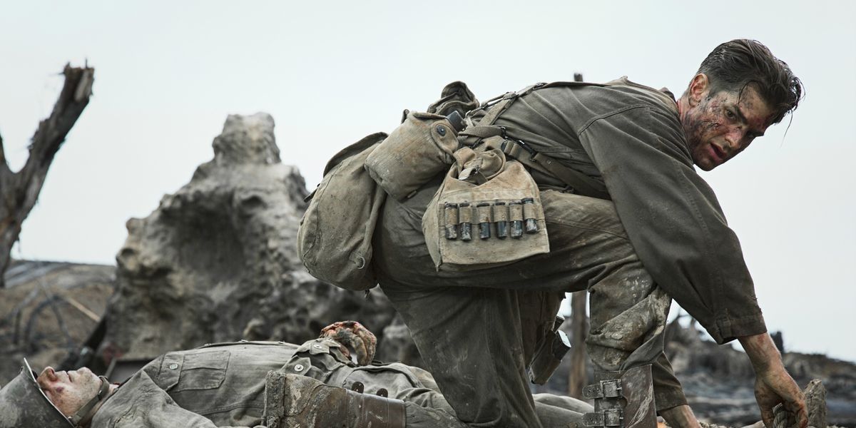 Andrew Garfield in Hacksaw Ridge