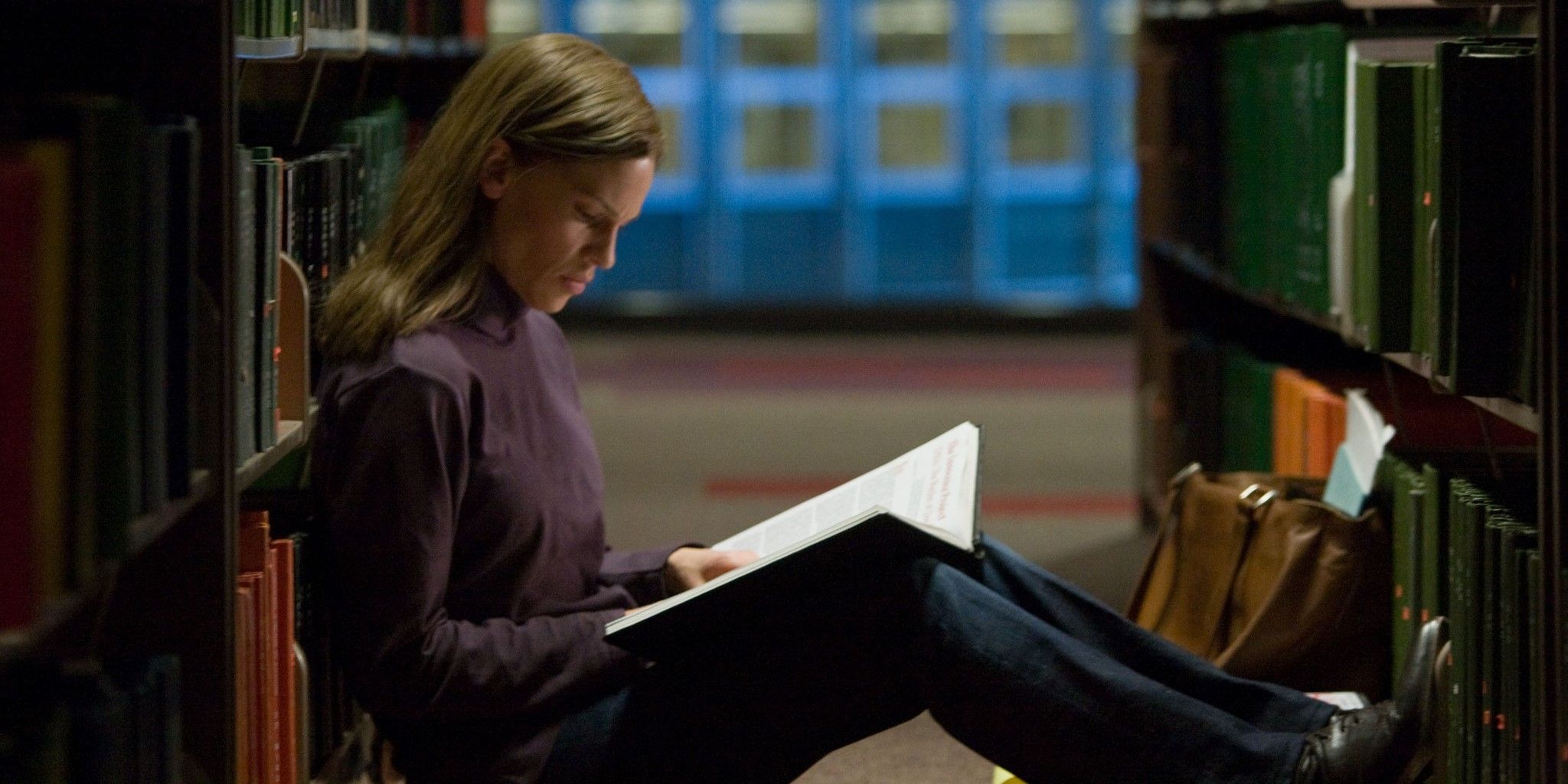 Hilary Swank as Betty Anne Waters in Conviction