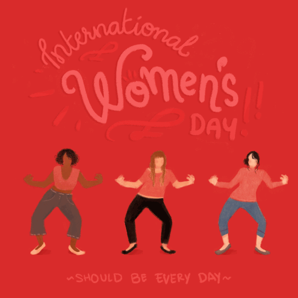 (Image Credits: Pinterest) Women’s Day GIF