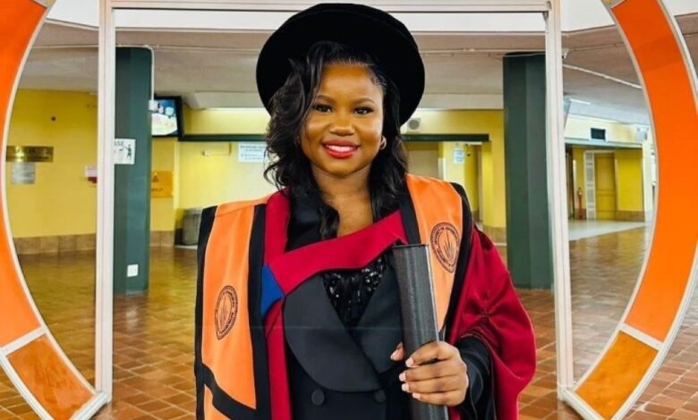 Dr. Khensani Xivuri shatters glass ceiling, becoming the first black woman to earn a PhD in Applied Data Science at UJ Dr. Khensani Xivuri shatters glass ceiling, becoming the first black woman to earn a PhD in Applied Data Science at UJ