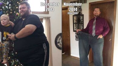 Man’s successful weight loss journey started on New Year’s Day, 2014